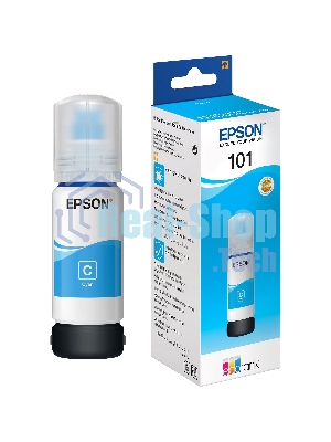 Картридж струйный Epson L101 C13T03V24A синий (70мл) для Epson L4150/L4160/L6160/L6170/L6190