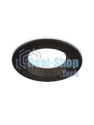 Встраиваемый точечный светильник Ambrella light TN102816 BK черный GU5.3 D80*28