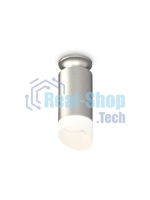 Светильник Ambrella Light XS6324082 SSL/MCH/FR серебро песок/хром матовый/белый матовый MR16 GU5.3 (N6904, C6324, N6256)