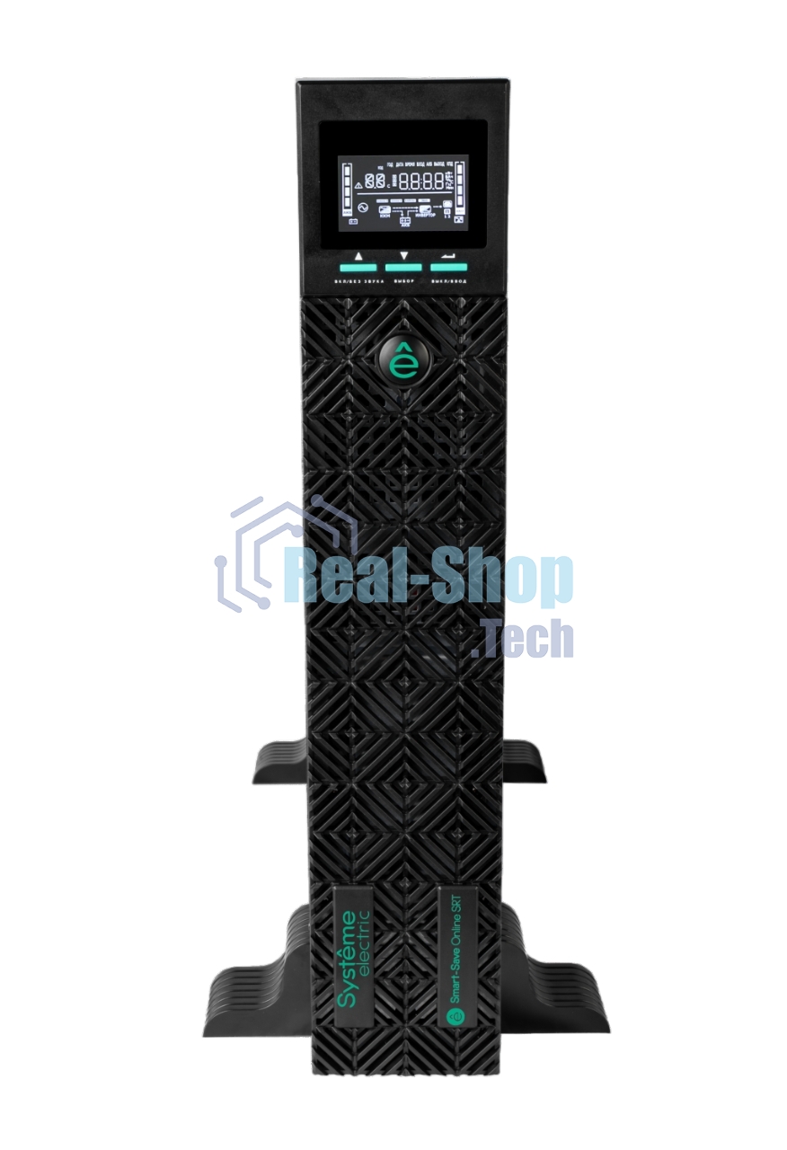 Источник бесперебойного питания Systeme Electric Smart-Save Online SRTSE, 2 поколения 1000 ВА/Вт, 2U, 8 C13+1 Schuko, USB, RS-232, сухиеконтакты