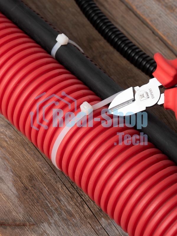 Хомут EKF plc-fl-ctsw-4.8x300 P6.6 стандартный (б), 4.8x300 (100шт) FlexLock PROxima