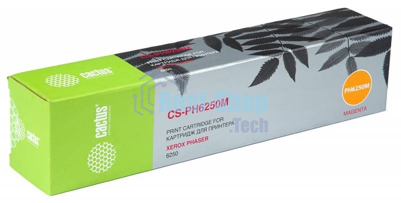 Картридж лазерный Cactus CS-PH6250M (106R00669) пурпурный (4000 стр.) для Phaser 6250