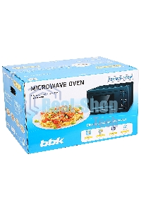 Микроволновая печь BBK 20MWS-709M/B черный, 20 л, 700 Вт, поворотный механизм