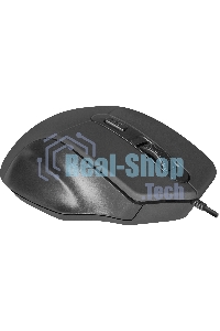Мышь проводная Defender Datum MB-347 черный, 1600 dpi, USB, кнопки - 4
