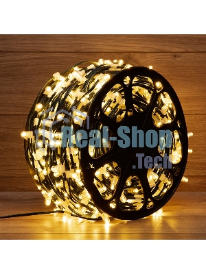 Гирлянда Neon-night LED ClipLight 12V 150 мм, цвет диодов теплый белый