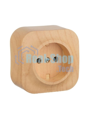 Розетка без заземления без шторок Legrand 782270 (Дерево)