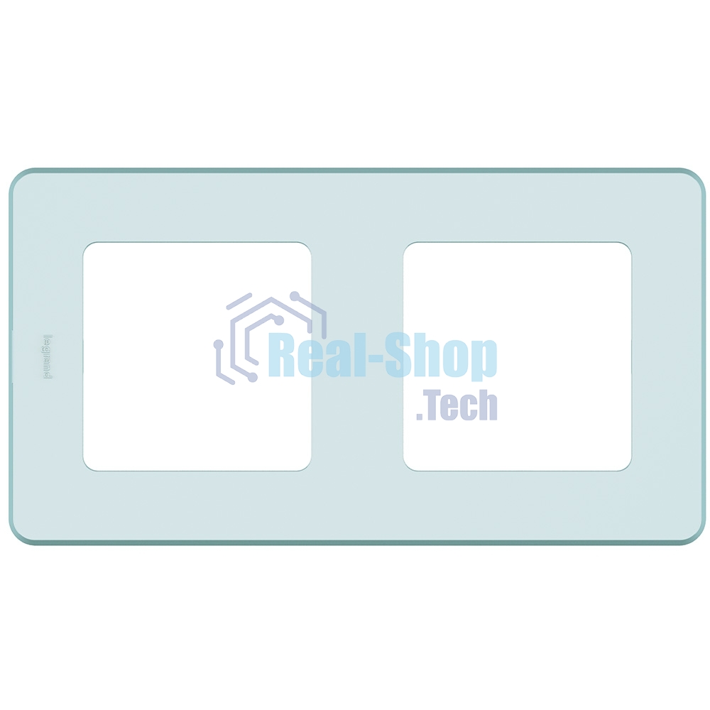 Рамка 2 поста мятный Inspiria