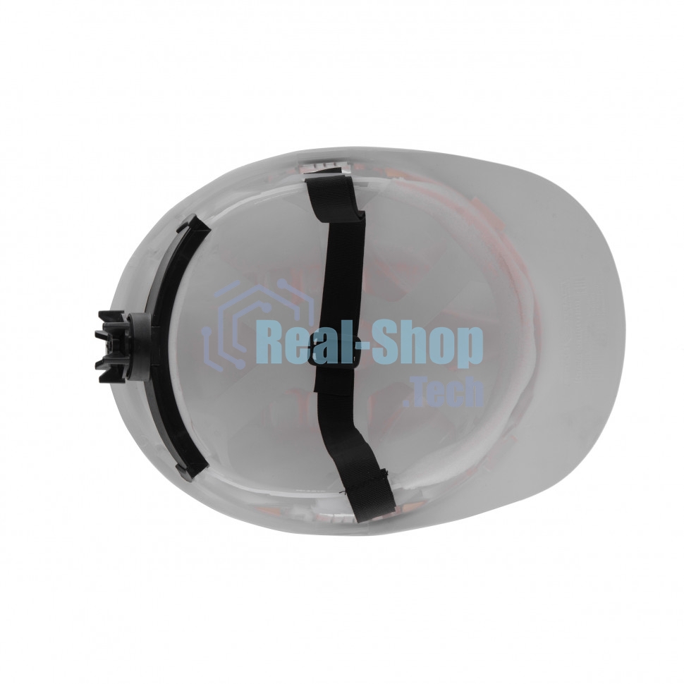 Каска защитная Сибртех с храповым механизмом, модель Европласт (К-03), белая Россия