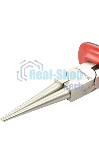 Круглогубцы Matrix NICKEL, 160 мм, никелированные, двухкомпонентные рукоятки