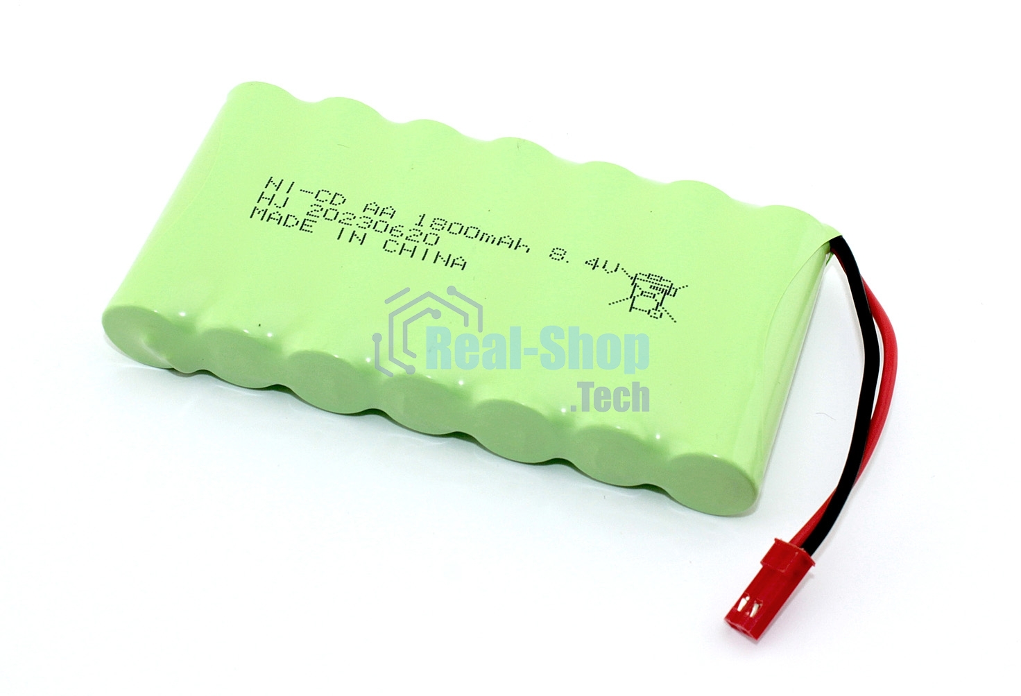 Аккумулятор Ni-Cd 8.4V 1800 mAh AA Flatpck разъем JST