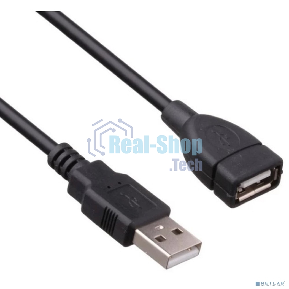 Удлинитель USB 2.0 ExeGate EX-CC-USB2-AMAF-0.5 (Am/Af, 0,5м)
