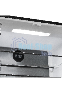 Холодильник Maunfeld MFF183NFBE черный трехкамерный инвертор 270/135л морозилка снизу, Total NoFrost, Side by Side