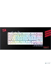 Клавиатура беспроводная Redragon Anubis беспроводная, USB, Bluetooth/Радиоканал, белый