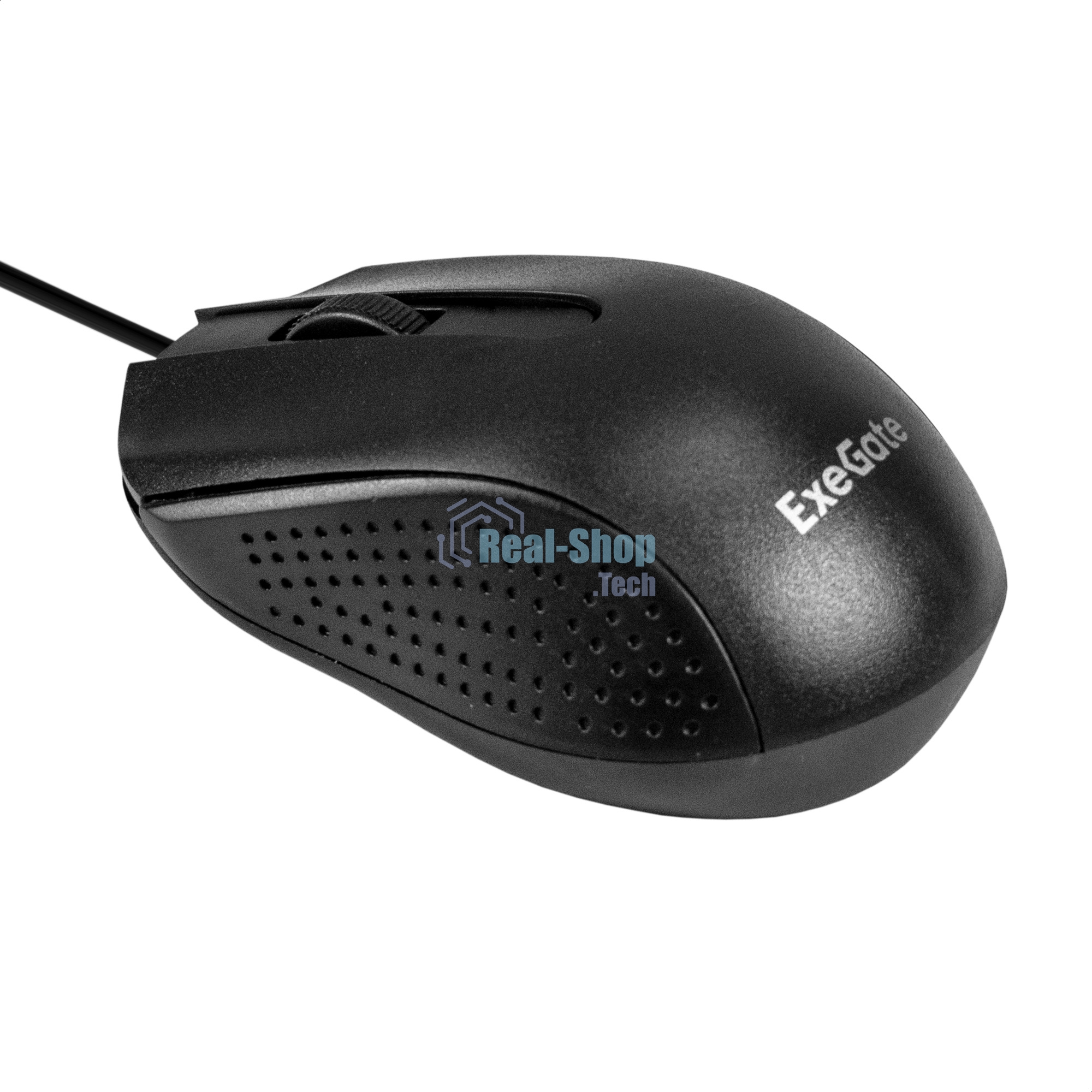 Мышь проводная ExeGate Professional Standard SH-8012 черный, 1000 dpi, USB, кнопки - 3