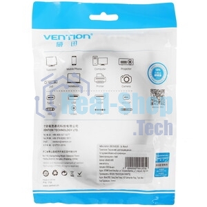 Кабель Vention USB 2.0 AM/BM - 3 м. черный VAS-A16-B300