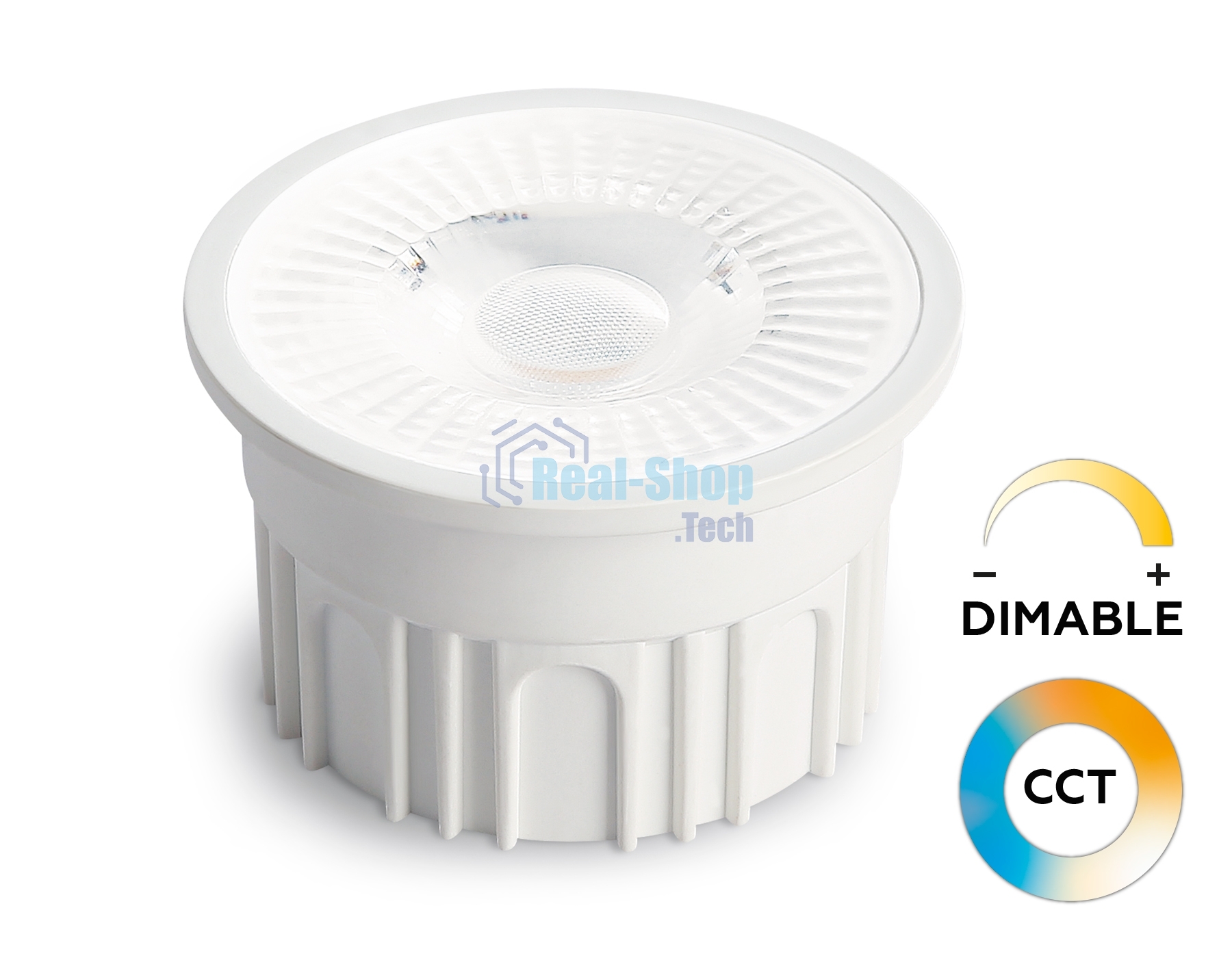 Лампа светодиодная 212610 LED MR16-PR 12W IC 220-240V 38° 6400K 4000K 2700K CCT Memory Dimmer