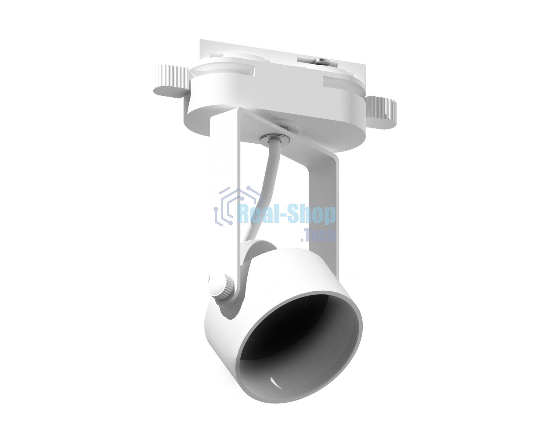 Корпус светильника C6601 WH белый D60*H135mm Out122mm MR16 GU10 (насадки D60mm)