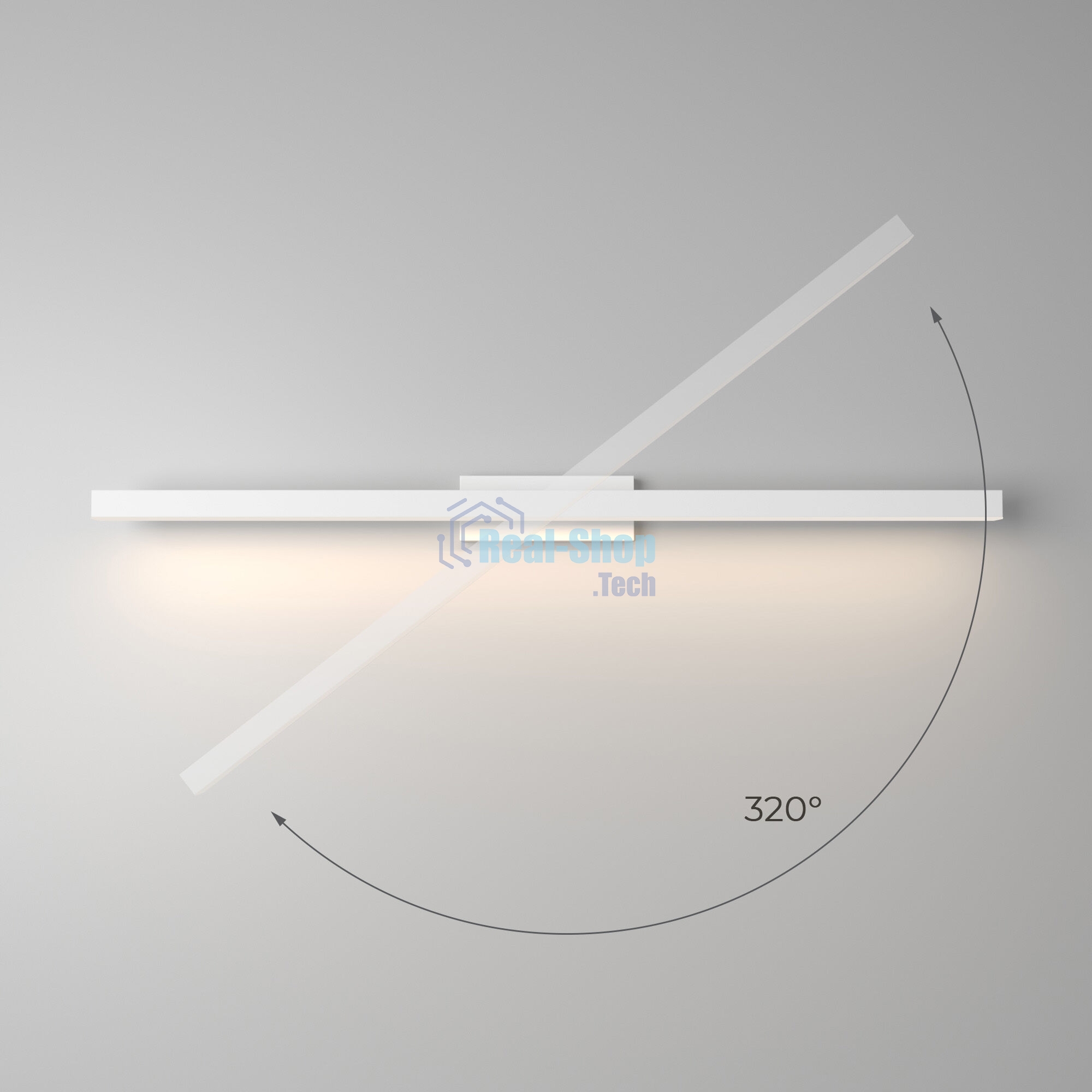 40157/LED / Светильник настенный светодиодный Rino белый