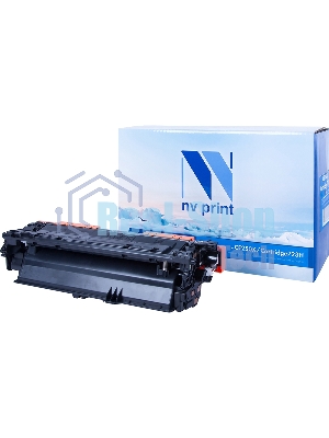 Картридж лазерный NVPrint совместимый HP CE250X черный для LJ Color CM3530/CP3525 (10500k)