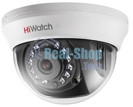 Камера видеонаблюдения Hikvision HiWatch DS-T101 2.8-2.8мм HD TVI цветная корп.:белый