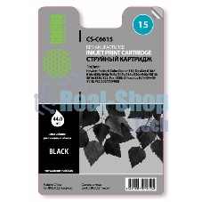 Картридж струйный Cactus CS-C6615 черный (42 мл) для №15 HP DJ 810c/816c/825c/840c/843c/845c