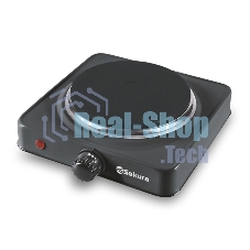 Плита настольная электрическая Sakura ПЭ-09В 1500Вт 185мм 1конф/диск Плита настольная электрическая Sakura ПЭ-09В 1500Вт 185мм 1конф/диск