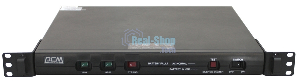 Источник бесперебойного питания Powercom King Pro RM KIN-600AP RM 360Вт 600ВА черный