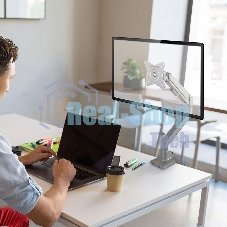 Кронштейн Arm media LCD-T35 серебристый, 6 шт/уп. Кр. алюм. настол. для мон.17