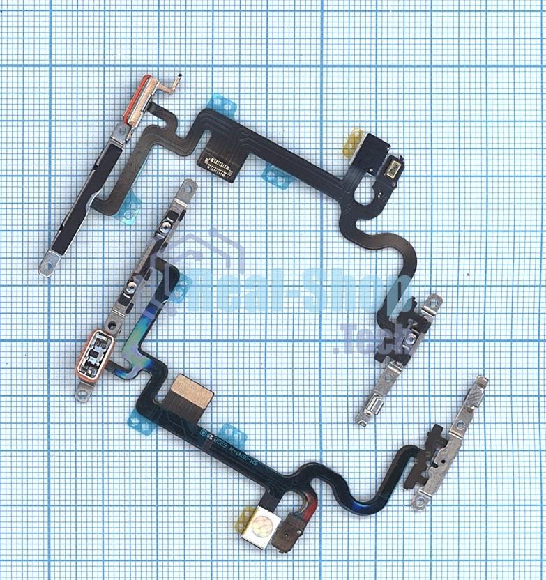 Шлейф кнопки включения и кнопок громкости для iPhone 7