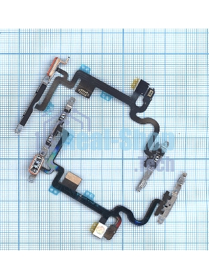 Шлейф кнопки включения и кнопок громкости для iPhone 7