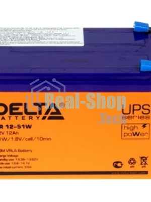 Батарея для ИБП Delta HR 12-51W (12V, 12Ah)