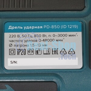 Дрель ударная Кратон PD-850 850Вт ключевой реверс (3 02 01 010)