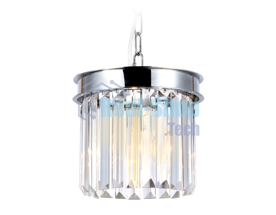 Светильник Ambrella light TR5101 CH/CL хром/прозрачный E14 max 40W D200*575