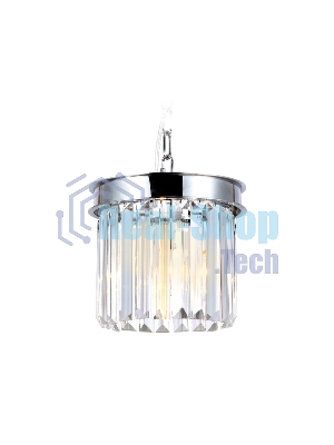 Светильник Ambrella light TR5101 CH/CL хром/прозрачный E14 max 40W D200*575
