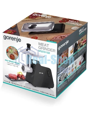Мясорубка Gorenje MG2001SB 2000Вт черный