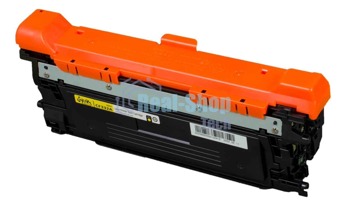 Картридж лазерный Sakura CF332A для HP LJ M651, M651DN, M651N, M651Xh, желтый, 15 000 к.