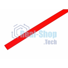 Термоусаживаемая трубка Rexant 9,0/4,5 мм, красная, упаковка 50 шт. по 1 м