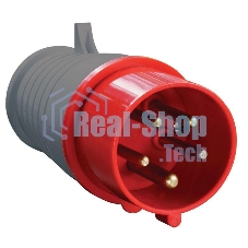 Вилка 015 3Р + РЕ+ N 16А 380В IP44 ИЭК