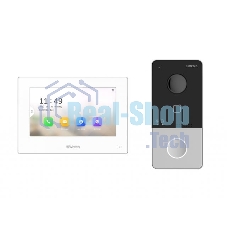 Комплект IP-видеодомофона HiWatch DS-D100IKWF(B)