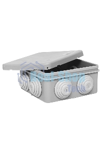 Коробка распределительная КМР-030-031 с крышкой наружная (85х85х40) 8 мембр. вводов IP55 EKF