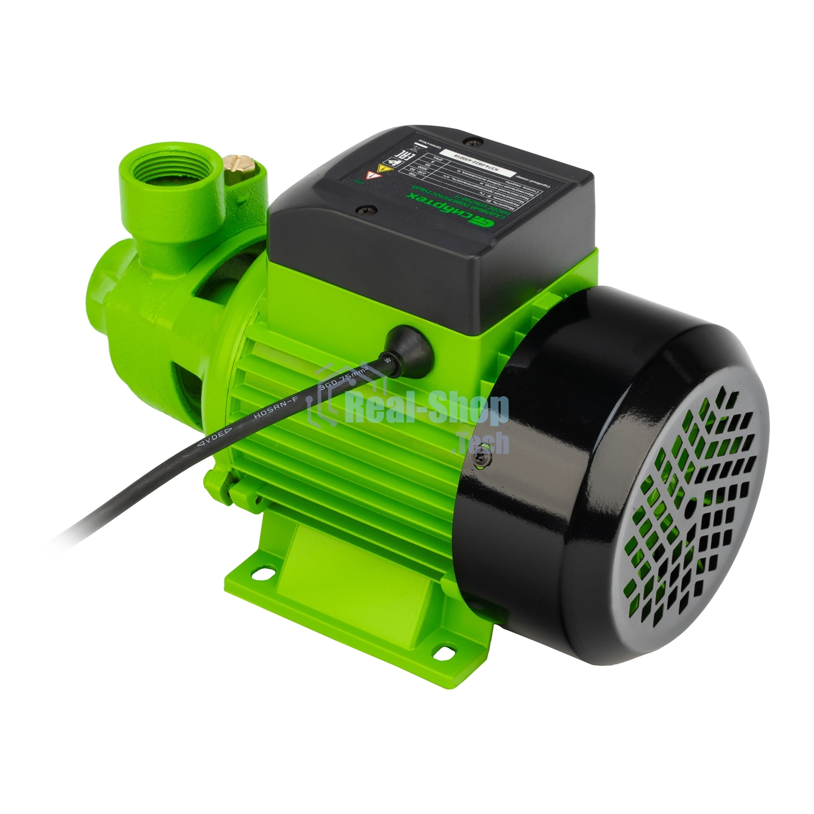 Садовый поверхностный насос Сибртех СПН700-Ч 700 Вт напор 50 м 3000 л/ч чугун