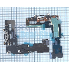 Шлейф разъема питания для iPhone 7 Plus черный