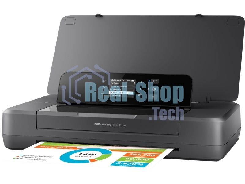 Принтер струйный HP OfficeJet 202 (N4K99C), A4, цветной, печ. до 10 стр/мин. (ч/б) до 7 стр/мин. (цвет), 1200 x 1200 dpi (ч/б) 1200 x 4800 dpi (цвет), USB, Wi-Fi