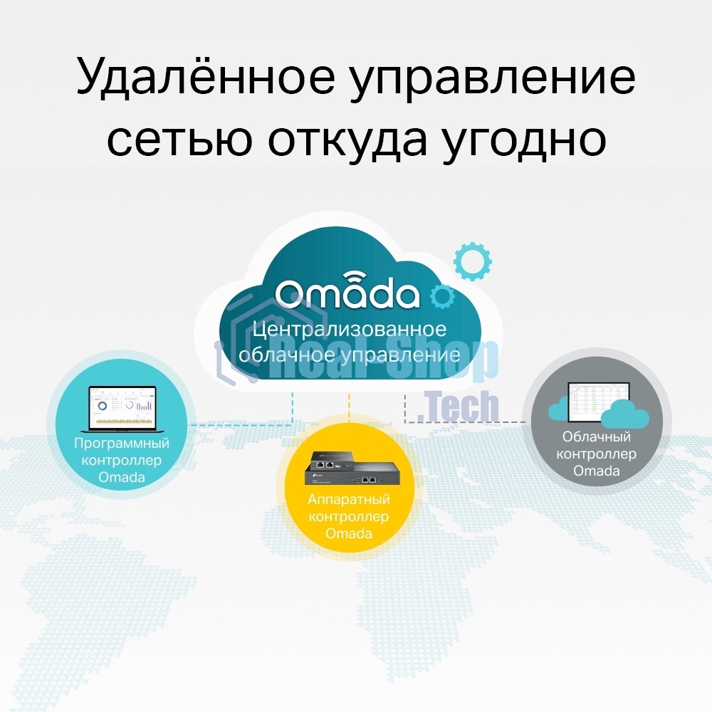Коммутатор JetStream 28-port Gigabit L2+ Managed Switch with 24-port PoE+, PoE budget up to 384W, support SDN