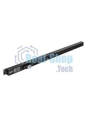 Вертикальный блок розеток с автоматом защиты ExeGate ServerPro PDU-V213 Al-10C1310S-T-1P (19