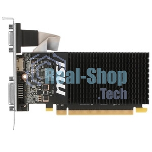 Видеокарта MSI PCI-E GT 710 2GD3H LP nVidia GeForce GT 710 2048Mb 64bit DDR3 954/1600 DVIx1/HDMIx1/CRTx1/HDCP Ret low profile