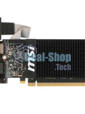 Видеокарта MSI PCI-E GT 710 2GD3H LP nVidia GeForce GT 710 2048Mb 64bit DDR3 954/1600 DVIx1/HDMIx1/CRTx1/HDCP Ret low profile