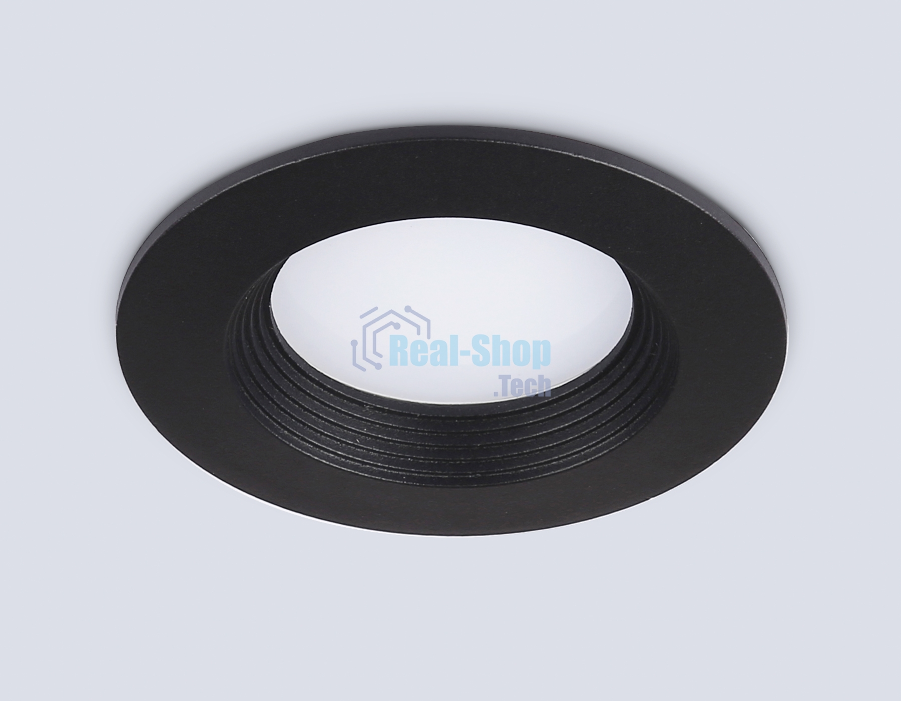 Встраиваемый точечный светильник Ambrella light TN102816 BK черный GU5.3 D80*28