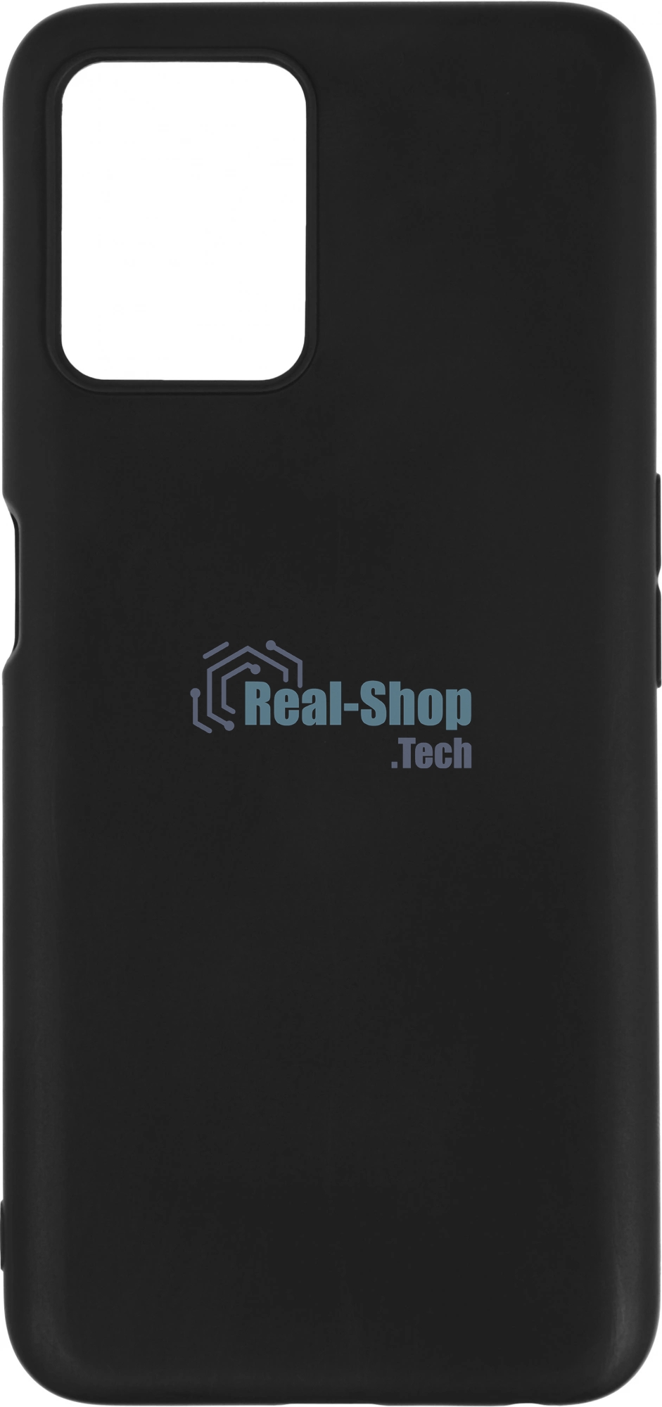 Чехол (клип-кейс) LuxCase, для Realme 8i, черный 62348