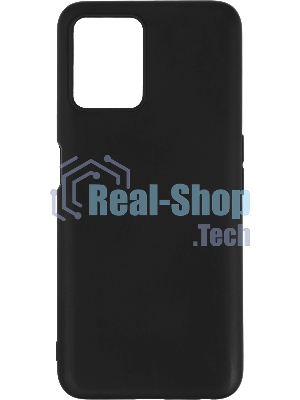 Чехол (клип-кейс) LuxCase, для Realme 8i, черный 62348